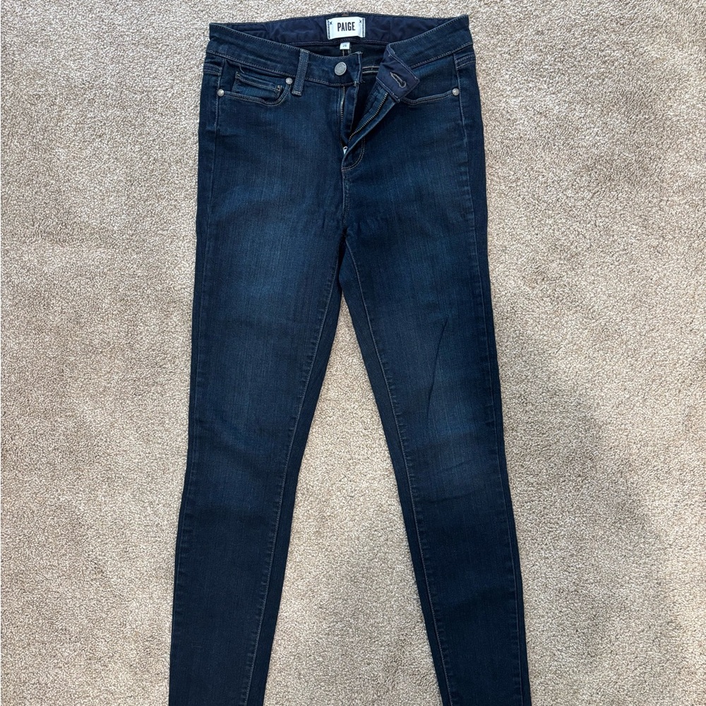 Paige dark wash super soft denim. Size 26.